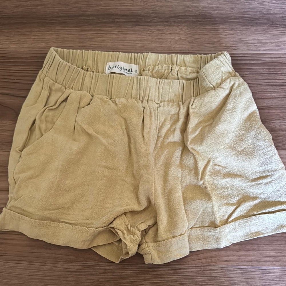 Women's Yellow Shorts